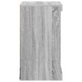 vidaXL Komoda s LED svetlami sivá sonoma 41x37x67 cm