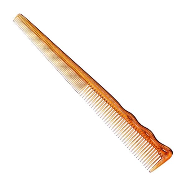 Zužujúci sa hrebeň Y.S. PARK Barber comb YS-234 - hnedý