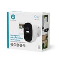Kamera IP vonkajšia nabíjacia NEDIS WIFICBO32WT | Wi-Fi | 4MP | IP66