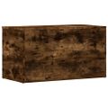 vidaXL Úložná truhlica tmavý dub 84x42x46 cm spracované drevo