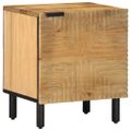 vidaXL Nočné skrinky 2 ks Hnedá 40x33x46 cm Masívne drevo Mango