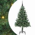 vidaXL Vianočný stromček Zelená 150 cm PVC