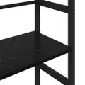 vidaXL Regál na knihy 4 úrovní 40 x 29,5 x 149 cm Kompozitné drevo