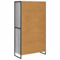 vidaXL Servírovacia skriňa Sivý Sonoma 81 x 36 x 150.5 cm