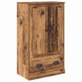 vidaXL Highboard Staré drevo 60 x 35,5 x 103,5 cm Kompozitné drevo