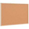 vidaXL Korková tabuľa s rámom z masívneho borovicového dreva 60x40 cm
