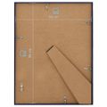 vidaXL Fotorámiky na stenu alebo stôl 3 ks modré 50x60 cm MDF
