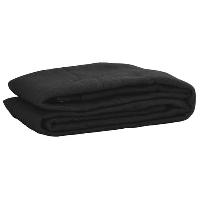 vidaXL Sieť na prívesný vozík čierna 2x3,5 m HDPE