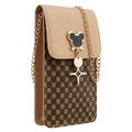 Phone bag mouse 19*12*2 cm caramel