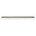 vidaXL Terasové nástenné police 2 ks dub a biele 80x15x4 cm MDF