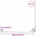 vidaXL Tarpaulin 650g / m² Oranžová 2,5 x 4,5 m Plátno s PVC povrchom
