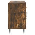 vidaXL Servírovacia skriňa so zásuvkou Dymový dub 89 x 34,5 x 60 cm