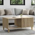 vidaXL Konferenčný stolík Dub sonoma 90 x 50 x 40 cm Kompozitné drevo