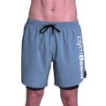 Šortky 2v1 Essence Blue - GymBeam, veľkosť XL