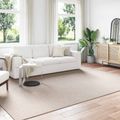 vidaXL Kusové koberce Obdĺžnikový FARO Krémová 340 x 240 cm Polyester