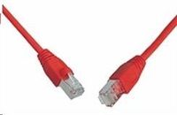 Solarix - patch kabel CAT6 SFTP PVC 1m červený