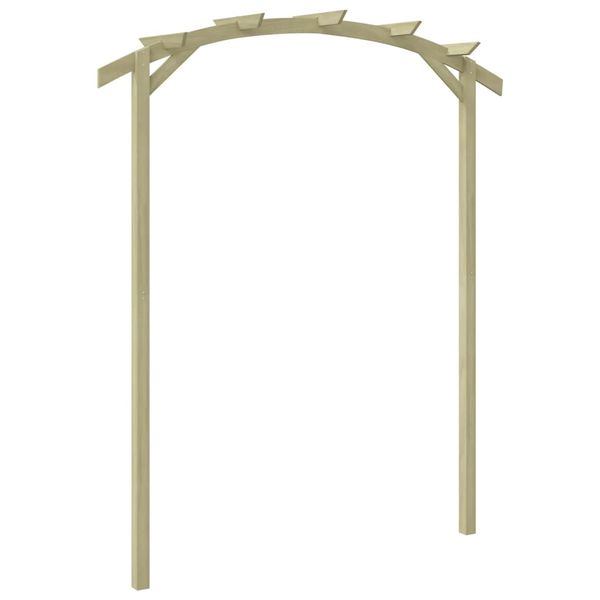 vidaXL Záhradná pergola, impregnovaná borovica 180x210x40 cm
