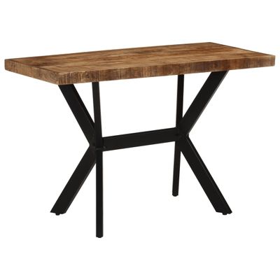 vidaXL Jedálenský stôl 110x55x75 cm masívne mangovníkové drevo