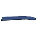 vidaXL Strieška Bimini s 3 oblúkmi, modrá 183x180x137 cm