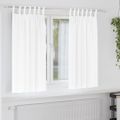vidaXL Záclony na zatemnenie s krúžkami 2 ks Čistá biela 175 x 140 cm