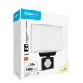 Modee LED Reflektor P-series + Senzor Milky 20W 1800lm 120° neutrálna biela (ML-FLS4000K20WSPN)