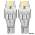 LED žárovky CANBUS T15 W16W 2SMD 3570 Bílá 12V 24V AMiO-04257