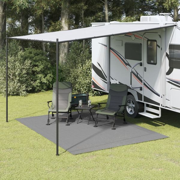 vidaXL Koberec do stanu antracit 3,5x2,5 m