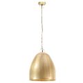 vidaXL Industriálna závesná lampa 25 W mosadzná 42 cm okrúhla E27