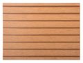 Terasová doska G21 2,5 x 14,8 x 300 cm, Light Wood s okrúhlymi výrezmi, WPC