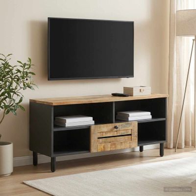 vidaXL Úložné skrine Prírodná 100 x 33 x 46 cm Masívne mango drevo