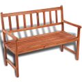 vidaXL Záhradná lavička 120 cm, akáciový masív