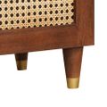 vidaXL Servírovacia skriňa Hnedá 60 x 33,5 x 75 cm Masívne mango drevo