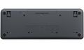 Logitech klávesnica K250/ Kompaktná/ Bezdrôtová/ Bluetooth/ CZ/ Čierna Bezdrôtová klávesnica, Bluetooth Low Energy, numerická časť, sklopné nožičky, výdrž 12 mesiacov, 64 % recyklovaný plast, grafitová