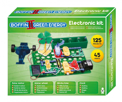 Elektronická stavebnica BOFFIN II Zelená Energia