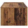 vidaXL Konferenčný stolík Staré drevo 95 x 50 x 34 cm Kompozitné drevo