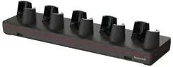 Honeywell CT70 5-bay charging base, power cord, up to 5pcs CT70 s alebo w/o boot, power supply