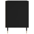vidaXL Nočné stolíky 2 ks čierne 40x35x50 cm kompozitné drevo