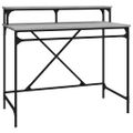 vidaXL Stôl dub sonoma 100x50x90 cm spracované drevo a železo