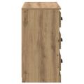 vidaXL Komody 2 ks Remeselný dub 70 x 35,5 x 67,5 cm Kompozitné drevo