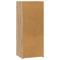 vidaXL Highboard Dub artisan 50 x 41 x 124 cm Kompozitné drevo