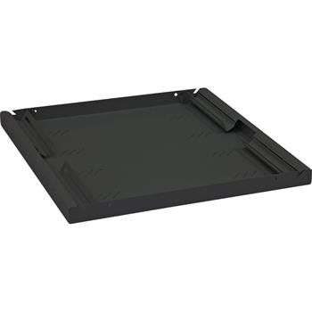 Triton Polica s perforaciiou 1U/550mm čierna nosnost 80kg s perforaciiou 1U/550mm cierna nosnost 80kg