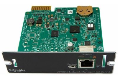 DELL APC Network Management Card 3 with PowerChute Network Shutdown - Remote management adapter - GigE - 1000Base-T Sítová karta, vzdálená správa UPS, Gigabit Ethernet, PowerChute Network Shutdown, SNMP, webové rozhraní, bezpecné protokoly