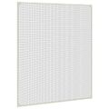 vidaXL Magnetická okenná sieťka proti hmyzu biela 100x120 cm