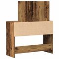 vidaXL Toaletný stolík Staré drevo 100 x 40 x 120 cm Kompozitné drevo