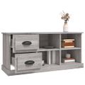 vidaXL TV skrinka sivý dub sonoma 102x35,5x47,5 cm kompozitné drevo