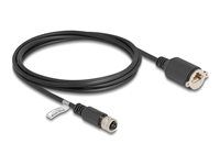 M12 kábel D-kódovaný 4-pinová samica na RJ45