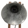 vidaXL Stolová lampa 25 W starožitná strieborná 23x13x52 cm E27