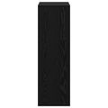 vidaXL Servírovacia skriňa so zásuvkou Čierny dub 35 x 32 x 99,5 cm