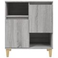 vidaXL Komody 2 ks sivý dub sonoma 60x35x70 cm kompozitné drevo