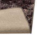 vidaXL Behúň MARSA Čierna 100 x 350 cm Polyester a PVC